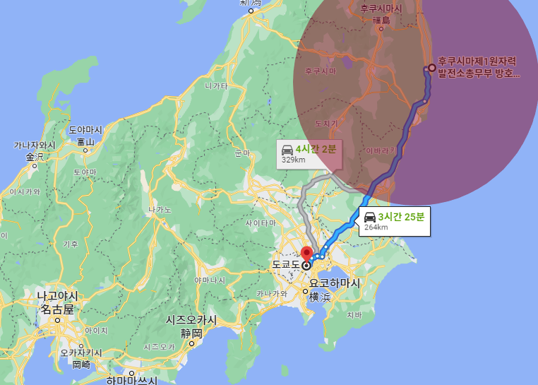 도쿄 후쿠시마 거리