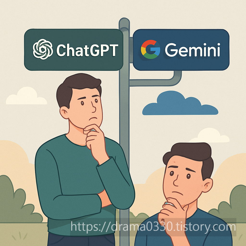 ChatGPT 무료 vs 유료, Gemini 무료 vs Advanced