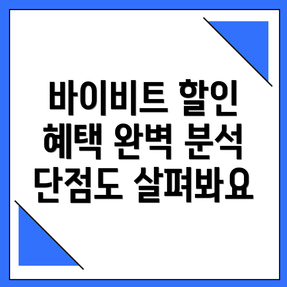 바이비트 수수료 할인
