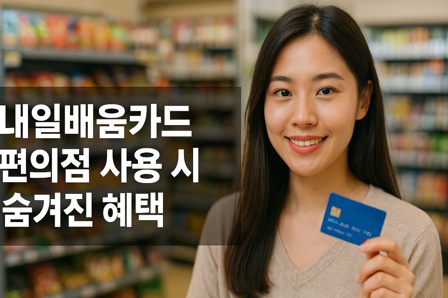 내일배움카드 편의점 사용 시 숨겨진 혜택​