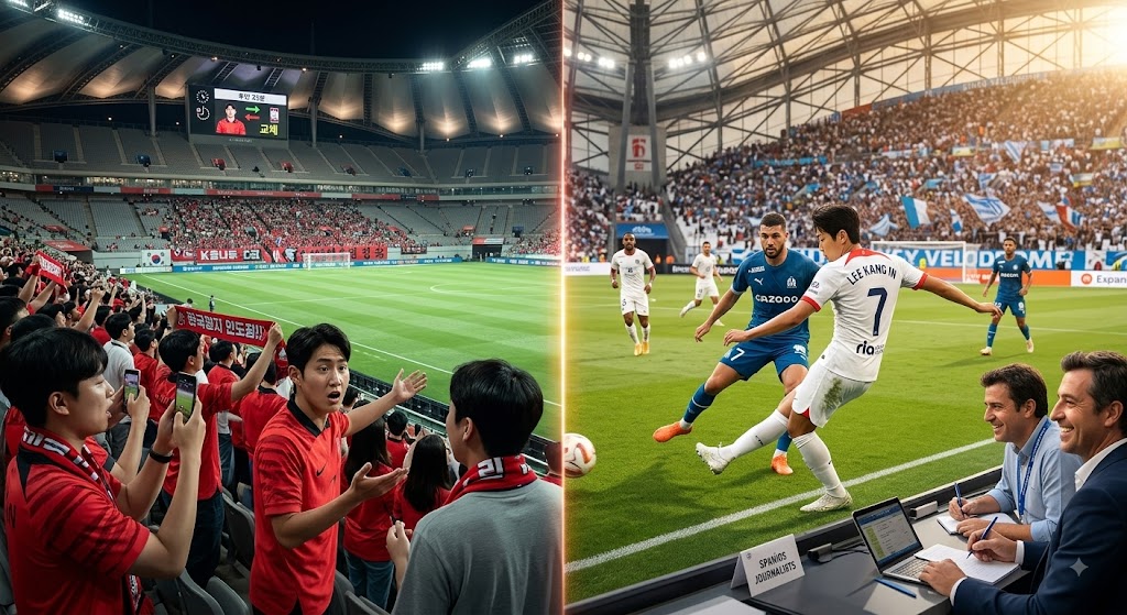 2026 AT마드리드 마르세유 친선전 이강인 35분 출전