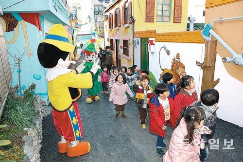 인천 가볼만한곳 베스트10 - 송월동 동화마을