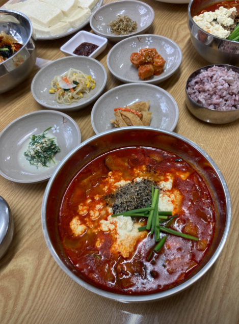 나상명강릉초당순두부 대표 메뉴