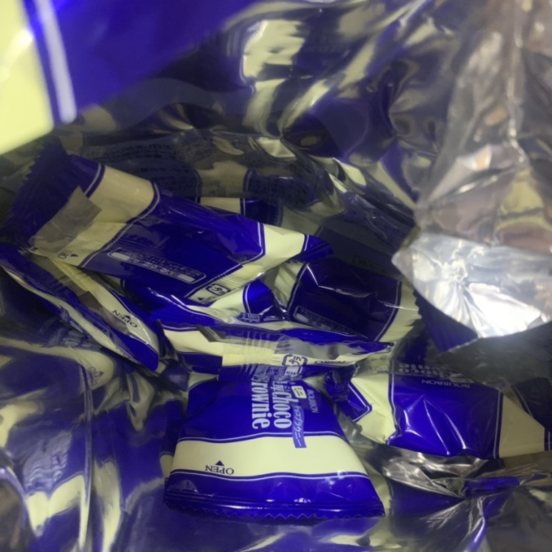 부르본미니 진한 초코브라우니 개별포장