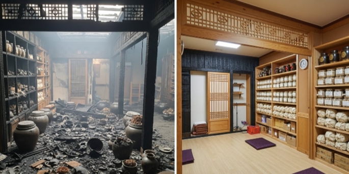 아산 화재청소 전문