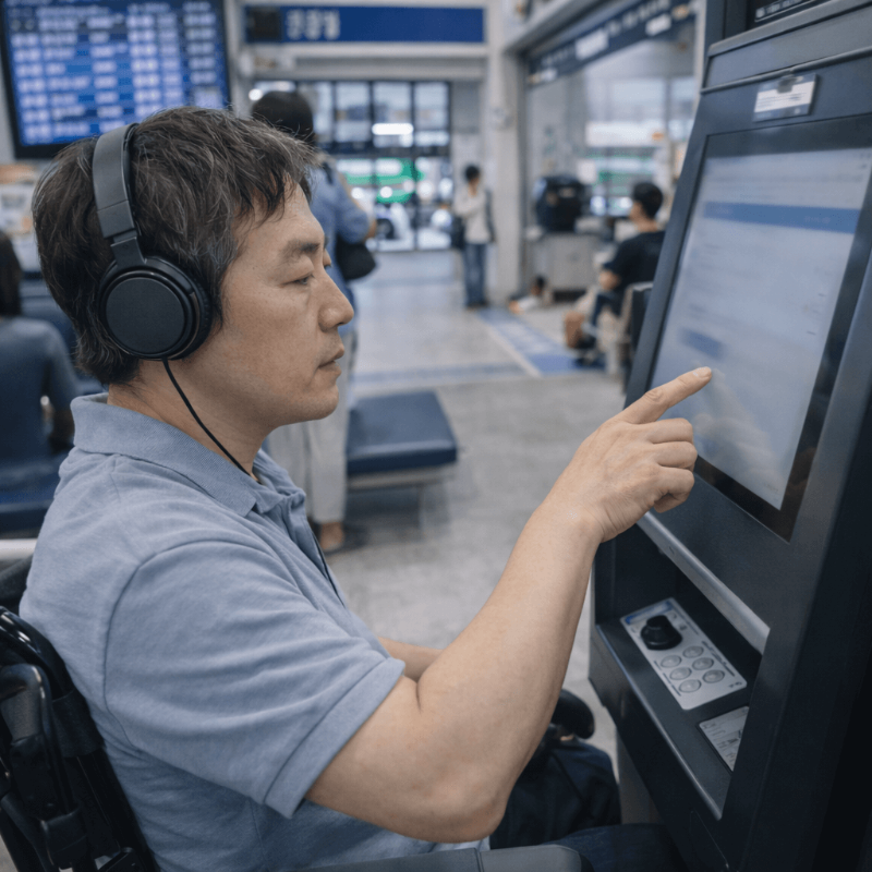 지역별 버스 터미널 디지털화 격차가 장애인 이동 접근성을 가로막는 이유