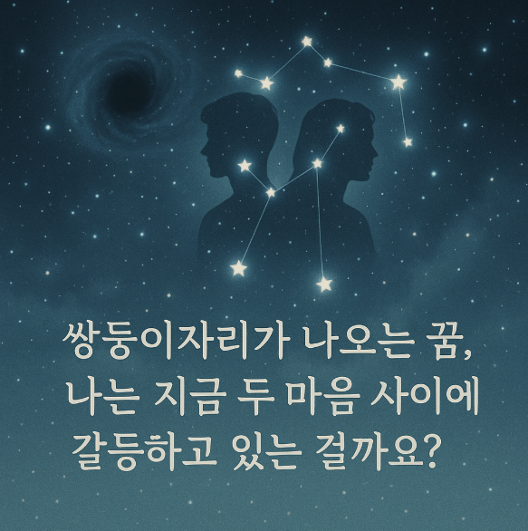 쌍둥이 자리가 나오는 꿈