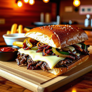 촉촉한 소고기와 녹아내리는 치즈가 조화를 이루는 필리 치즈스테이크(Philly Cheesesteak) 레시피