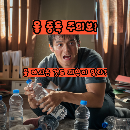물 마시는 것도 제한이 있다? 물 중독 주의보!