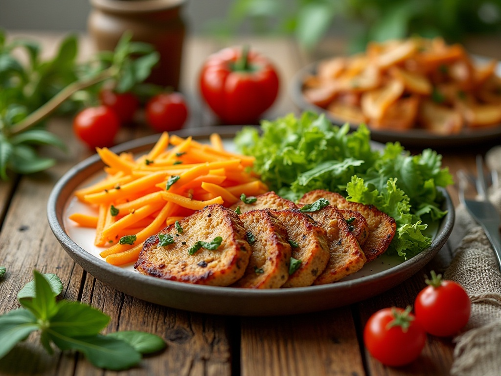 식물 기반 단백질의 시대에 대한 이미지