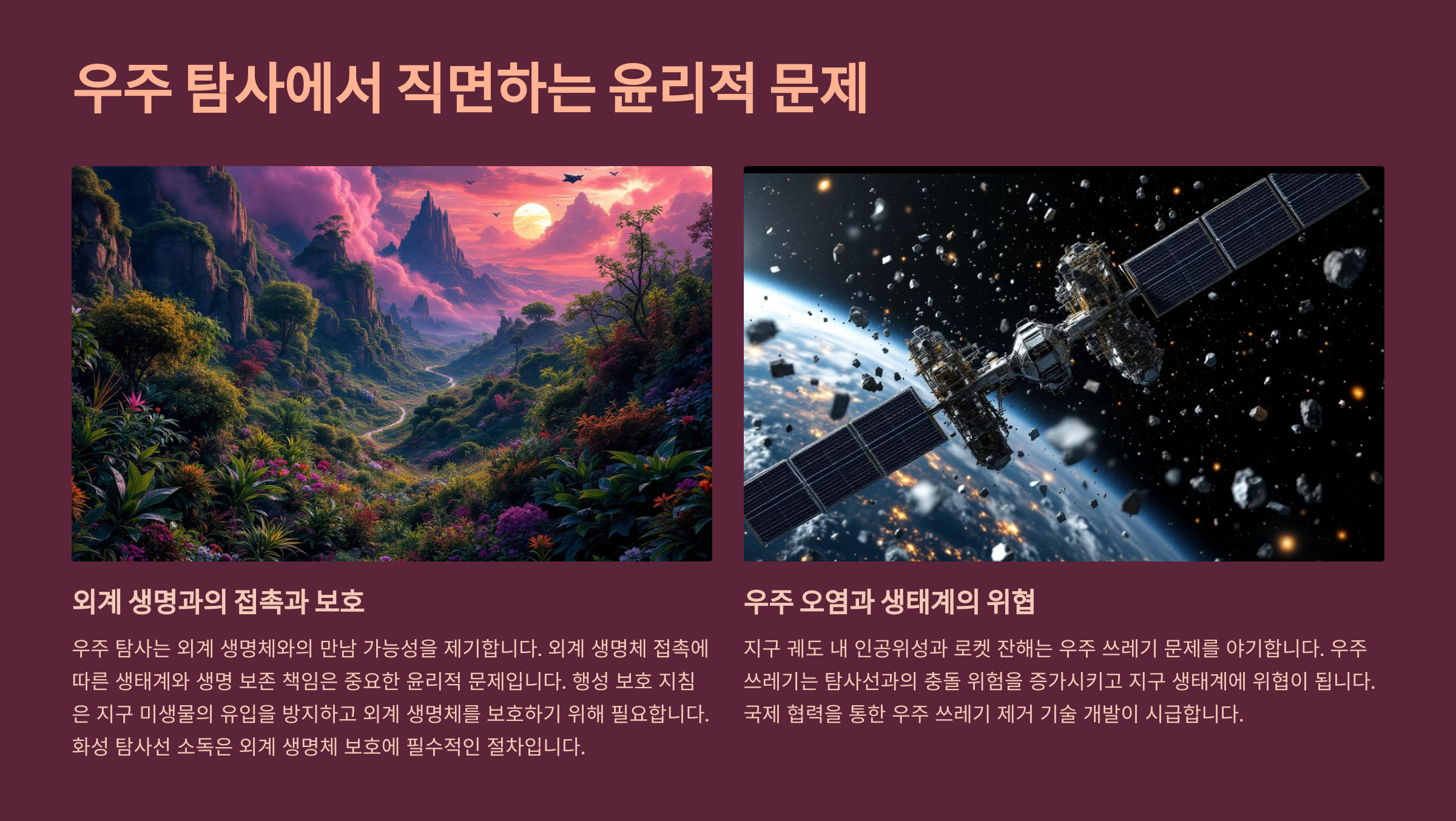 alt=외계 생명과의 접촉과 보호