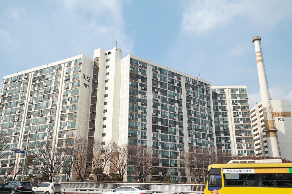 상계미도아파트전경