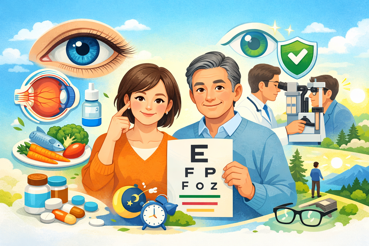 50대 눈 건강 관리 총정리