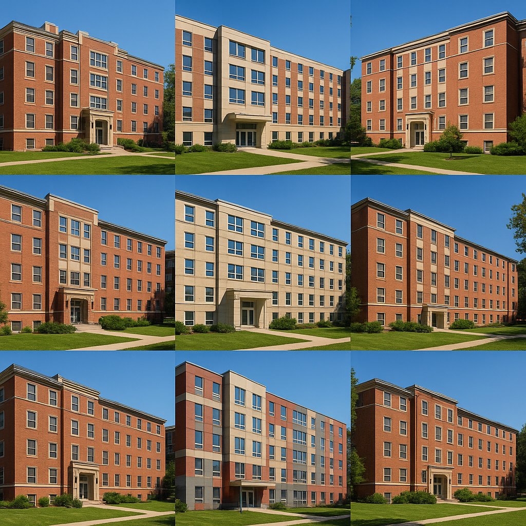 대학교 기숙사 사진