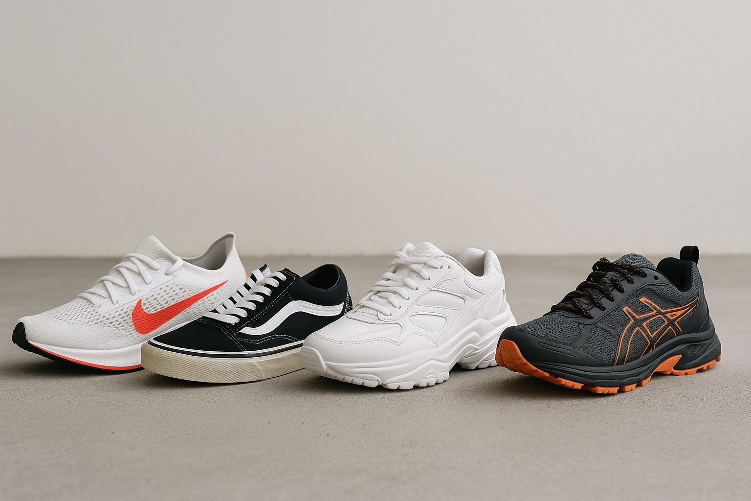 운동화 소재 관련된 사진