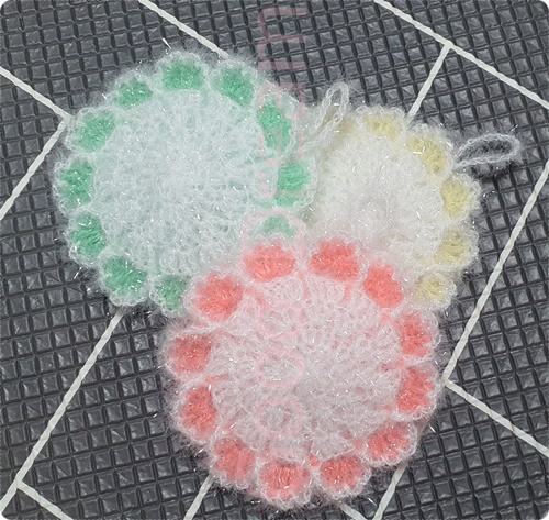 해바라기 평면수세미