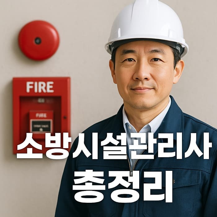 [2025 최신] 소방시설관리사 총정리 - (응시자격, 일정, 합격률, 연봉, 구인)