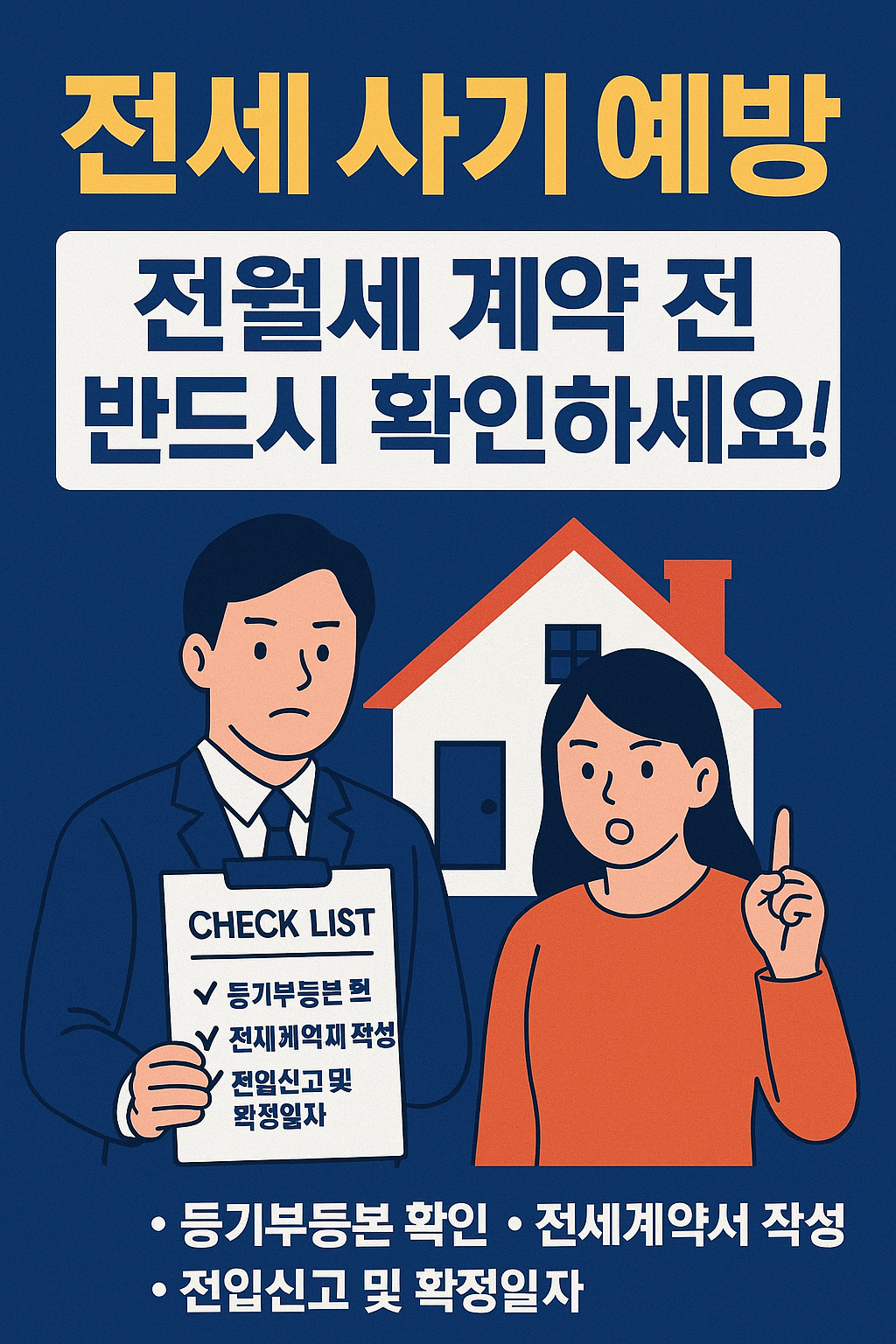 전세사기예방포스터