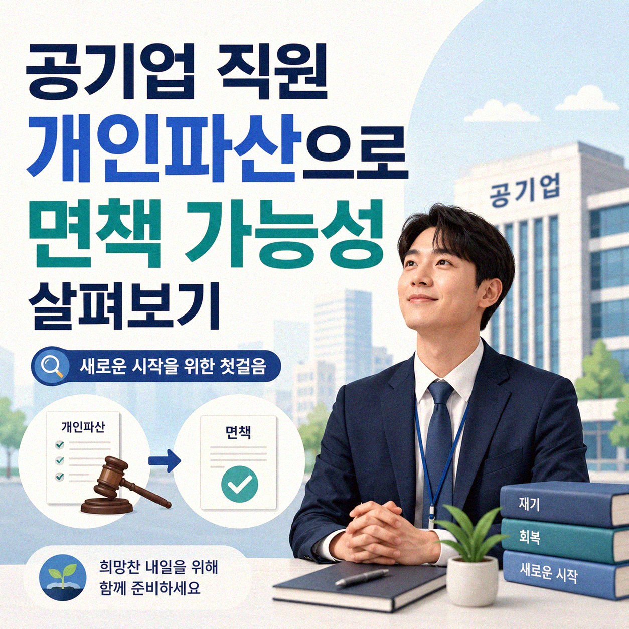 공기업 직원이 개인파산을 통해 면책받을 수 있을까