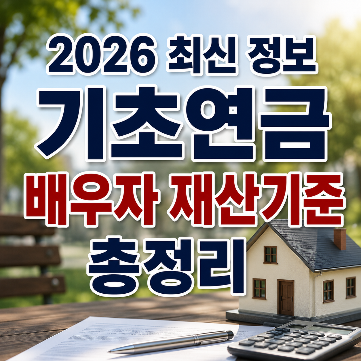 기초연금 배우자 재산 기준 총정리, 배우자 재산 때문에 탈락할까? (2026 최신)