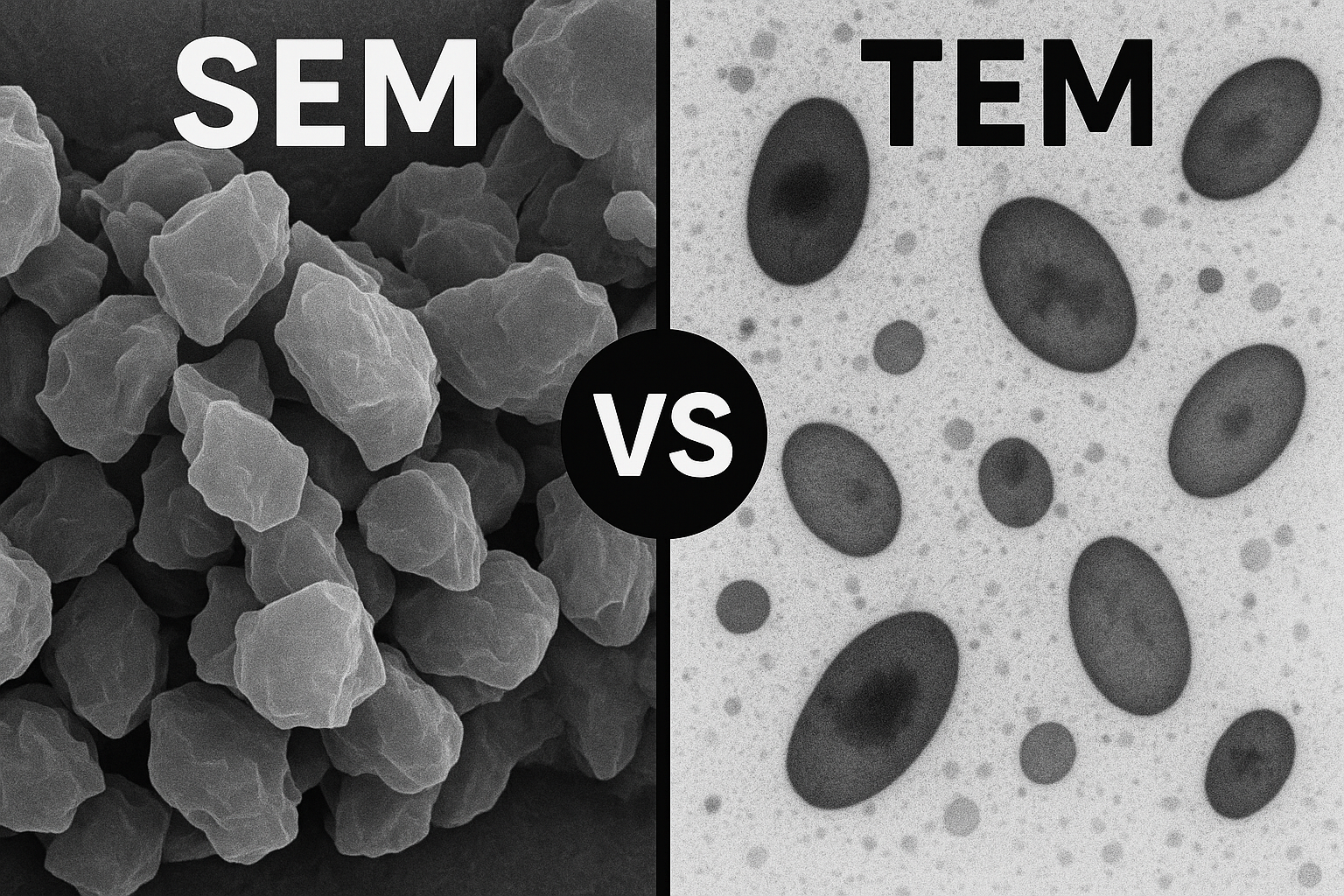 SEM vs TEM