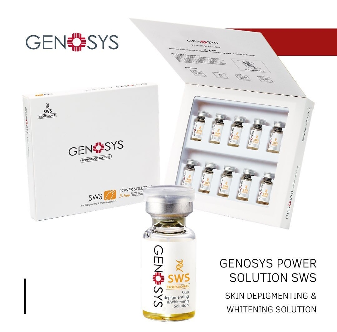 제노시스 SWS솔루션, 미백효과 앰플