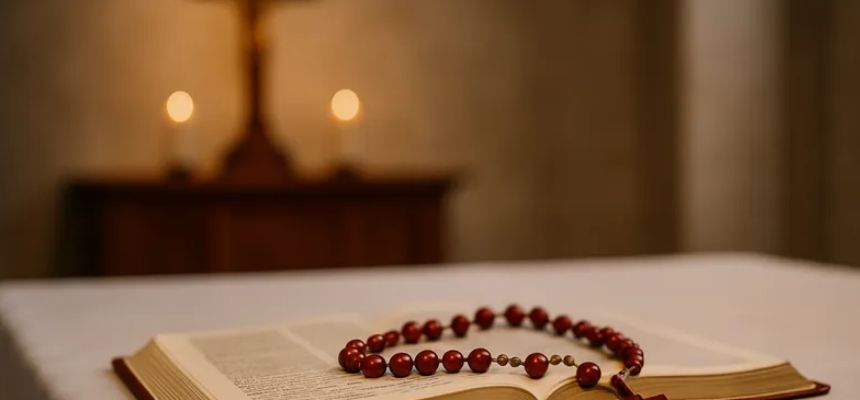 가톨릭 묵주기도 고통의 신비 5단