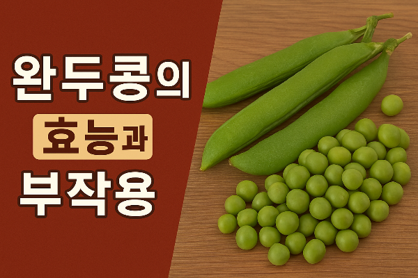 완두콩의 효능과 부작용