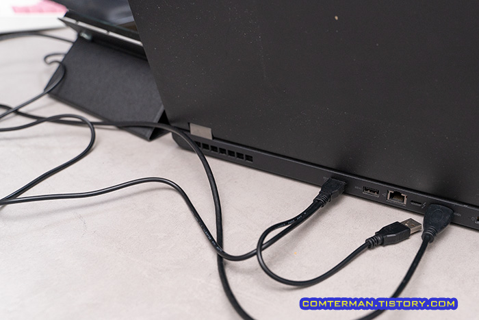 7인치 HDMI 터치스크린 연결