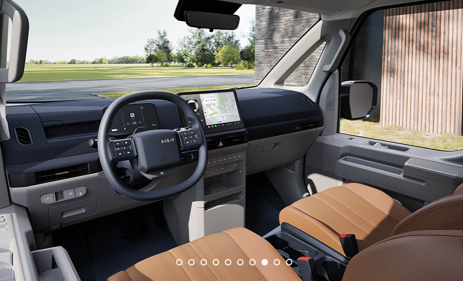 기아 자동차 PV5 내부 이미지