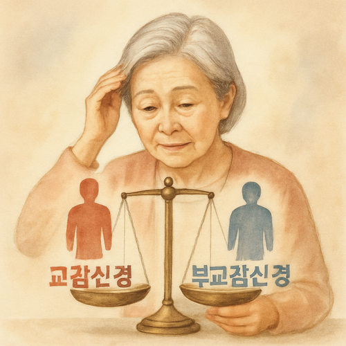 교감신경-부교감신경