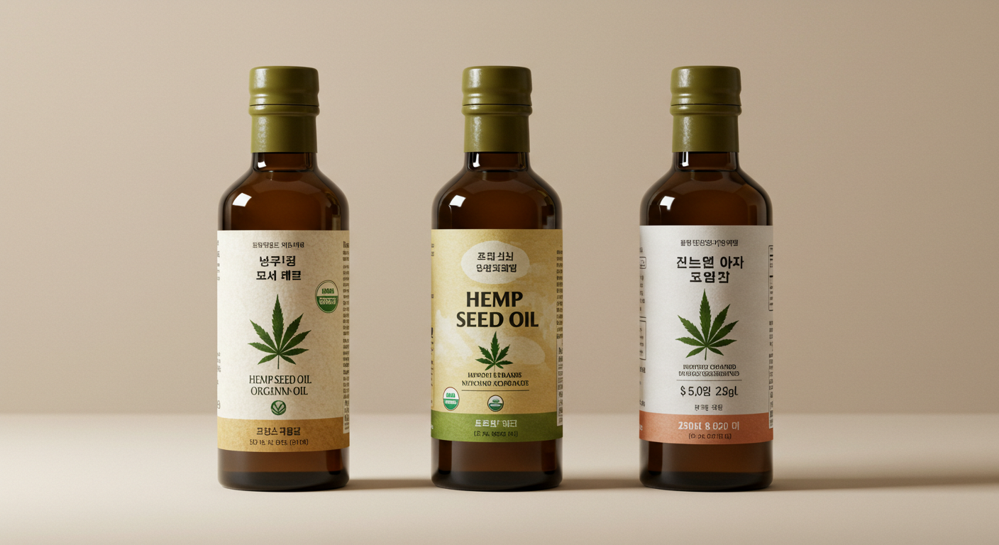 대마 종자유 가격