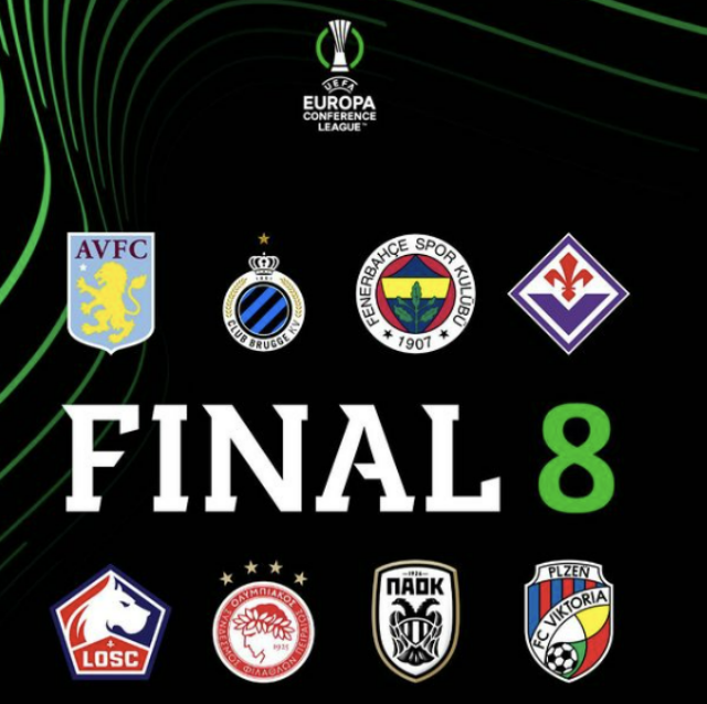 UECL 유로파컨퍼런스리그 8강 진출팀