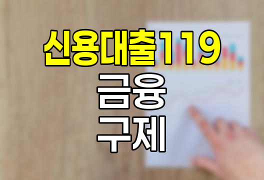 신용대출 119 프로그램, 금융 위기 극복의 열쇠