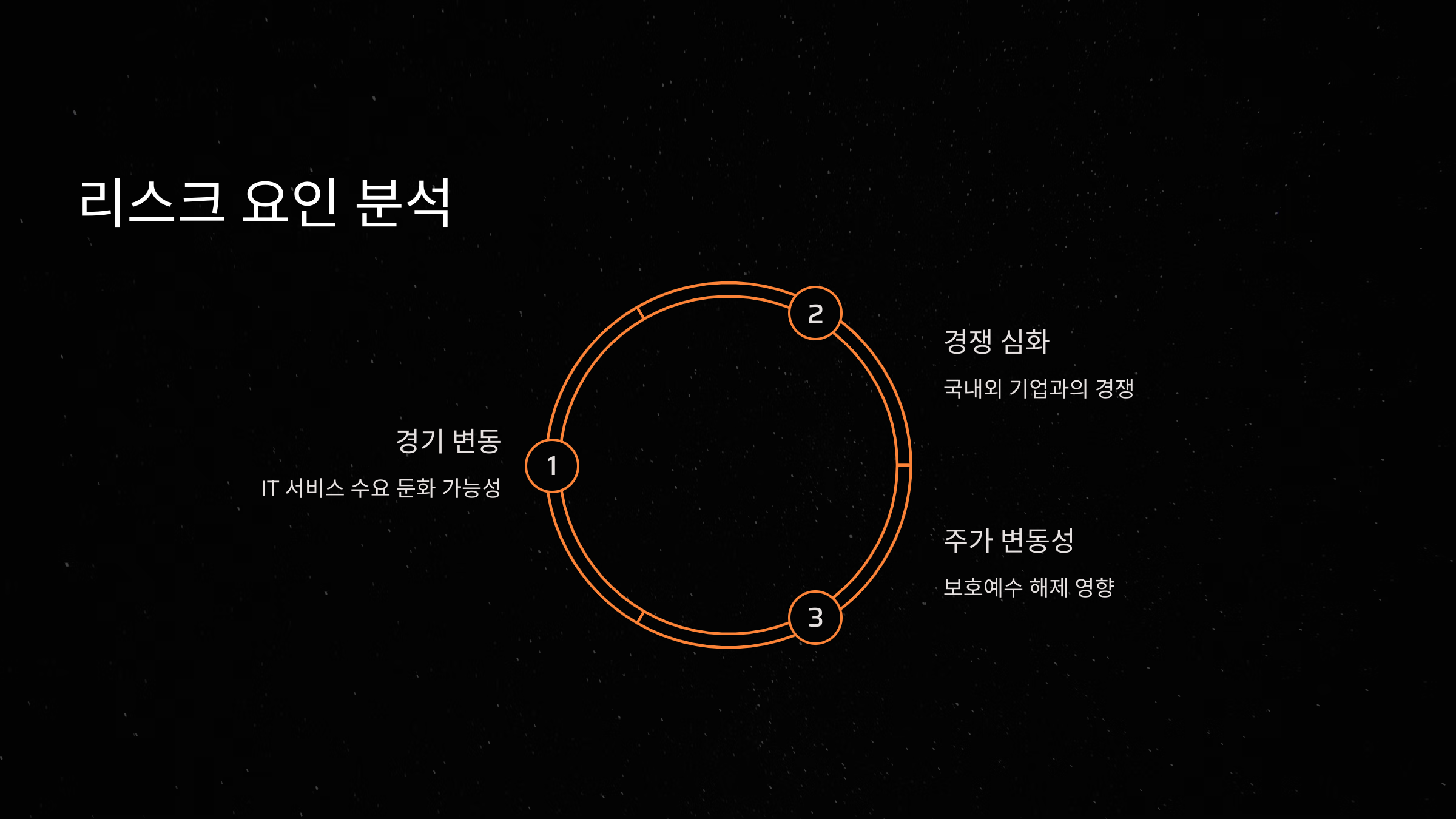 리스크 요인 분석