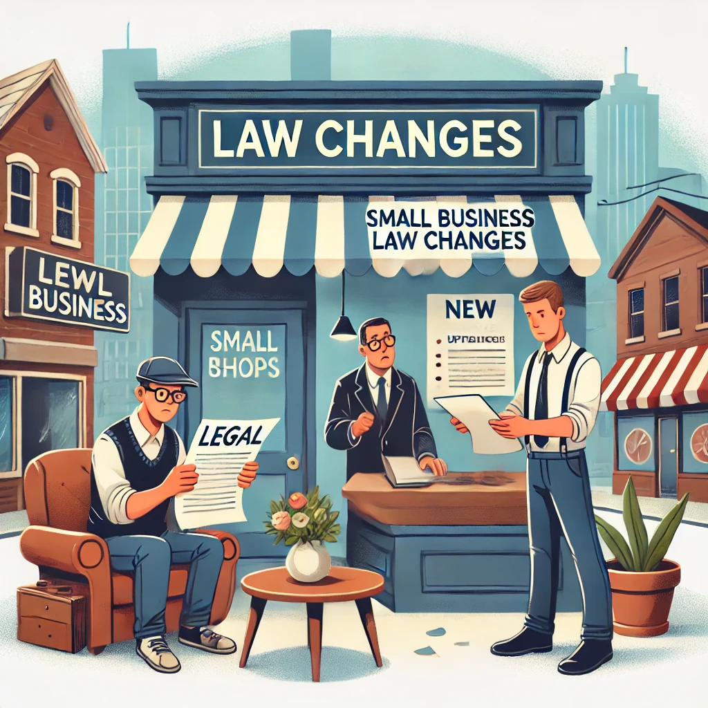 2025년 소상공인에게 영향을 미치는 법 개정