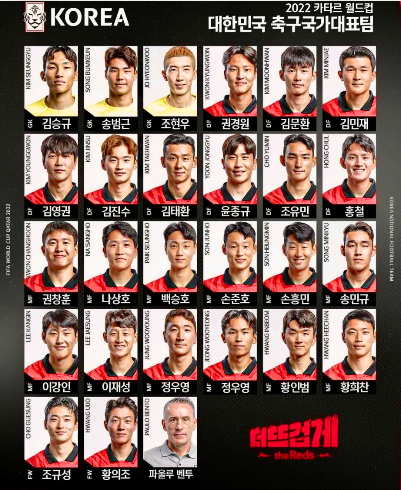 대표팀 명단