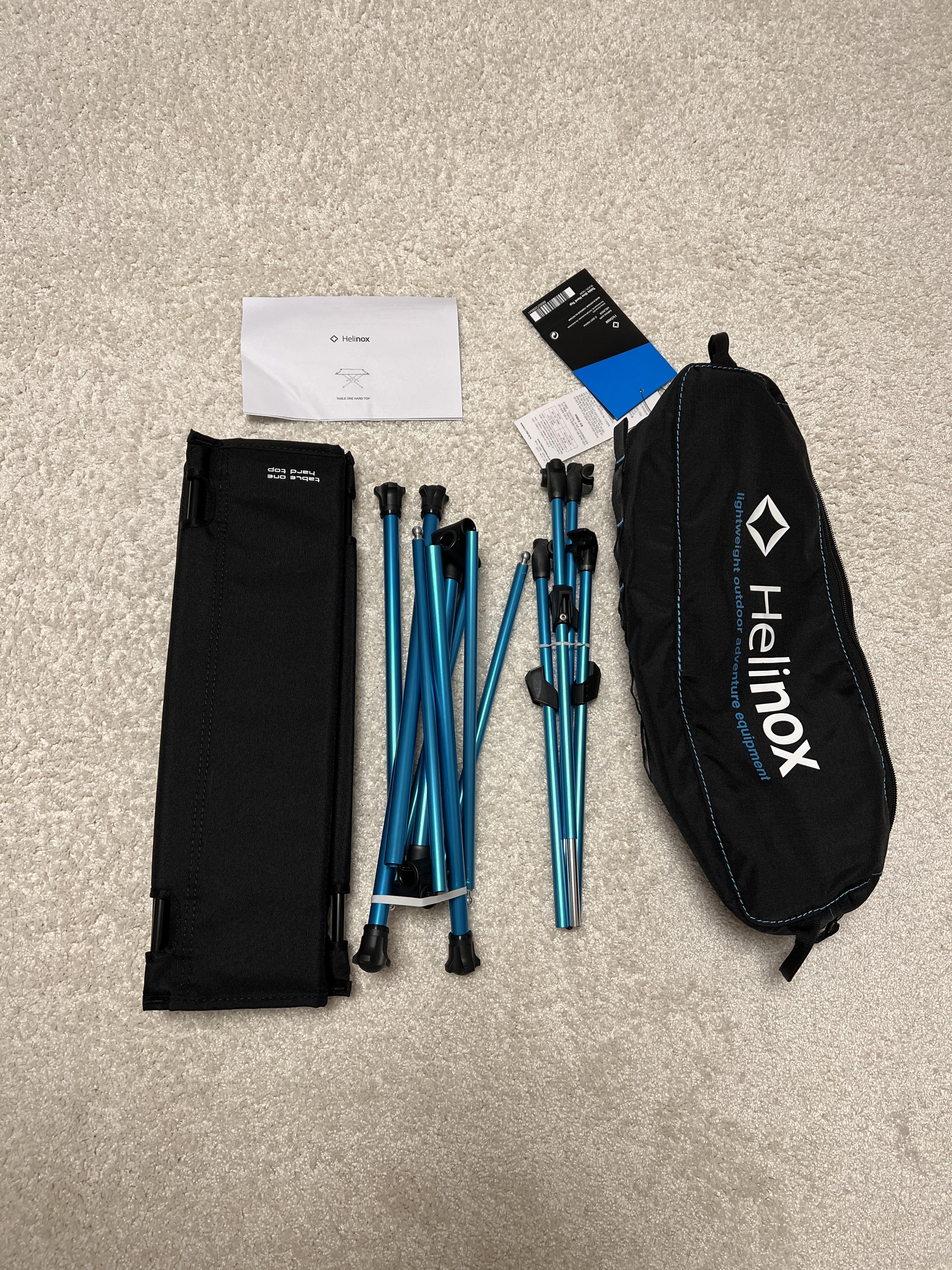 테이블 기본 구성품