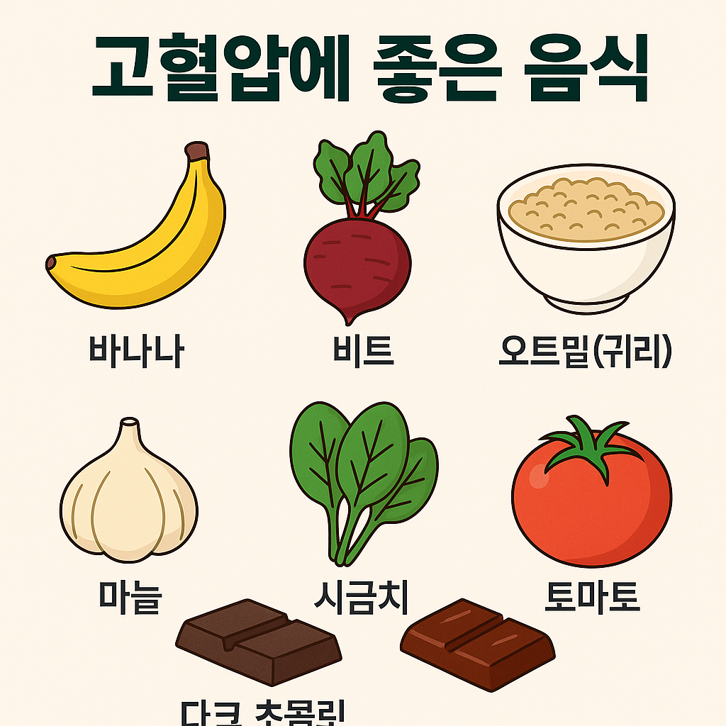 고혈압에 좋은 음식