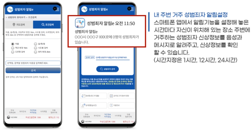 성범죄자/알림e/서비스