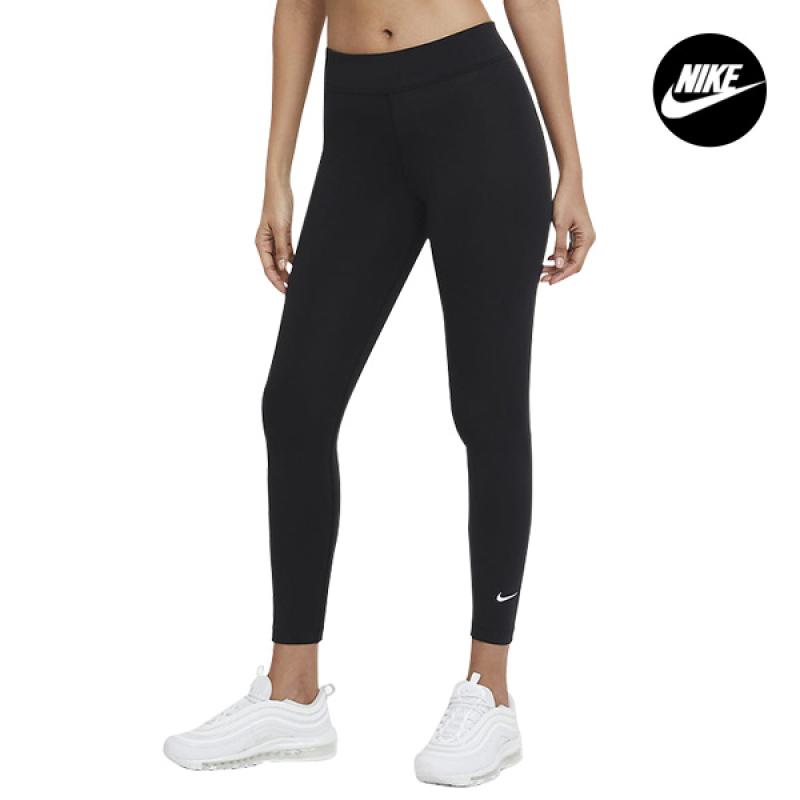 나이키 우먼스 미드라이즈 여성 7부 레깅스 타이즈 운동복 CZ8532-010