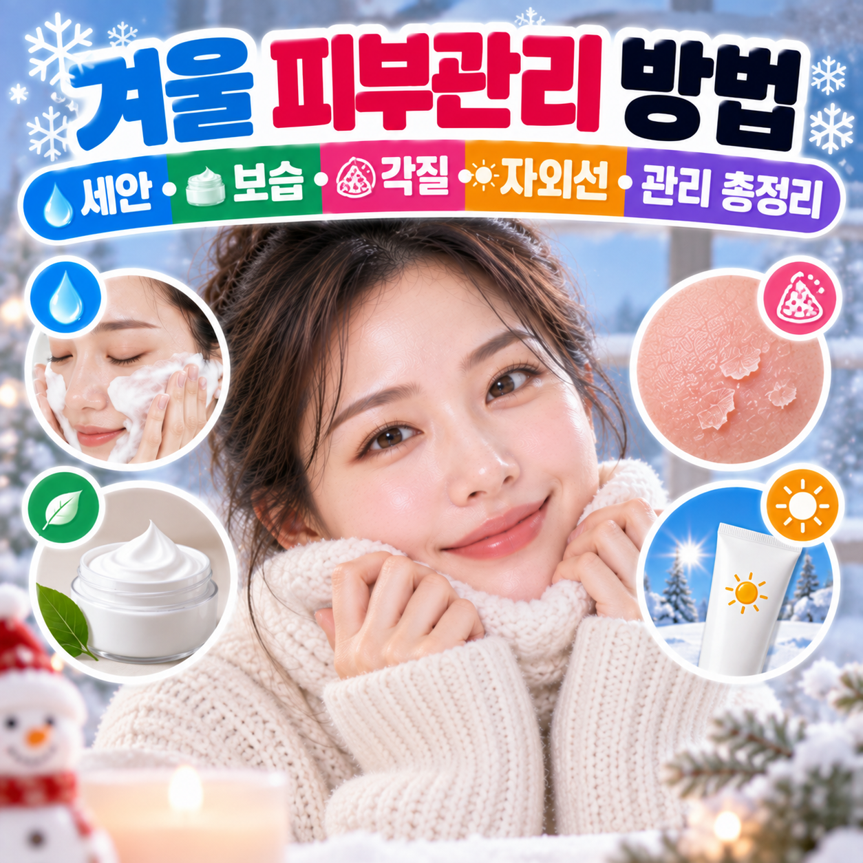 겨울 피부관리 방법