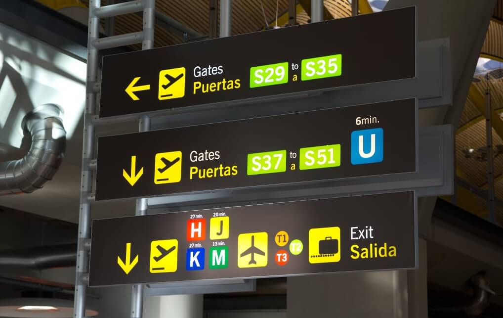 공항 모습