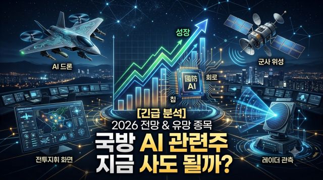 국방 AI 관련주 대표 기업과 투자 핵심 변수 분석 이미지
