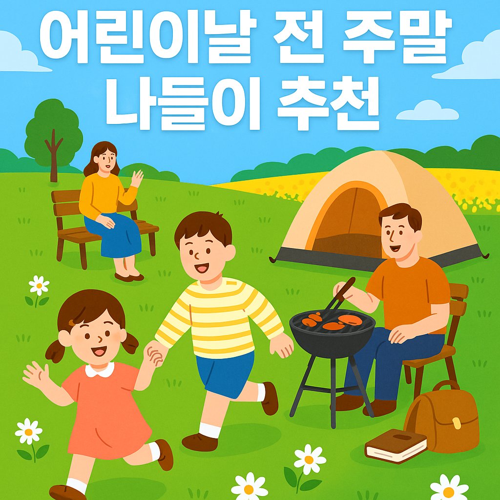 어린이날 연휴 갈만한 곳 썸네일