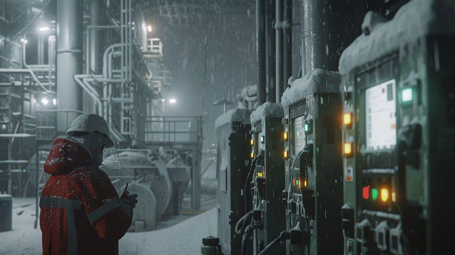 기록적 강추위 속 제조현장 (한파, 제조공장, 피해)