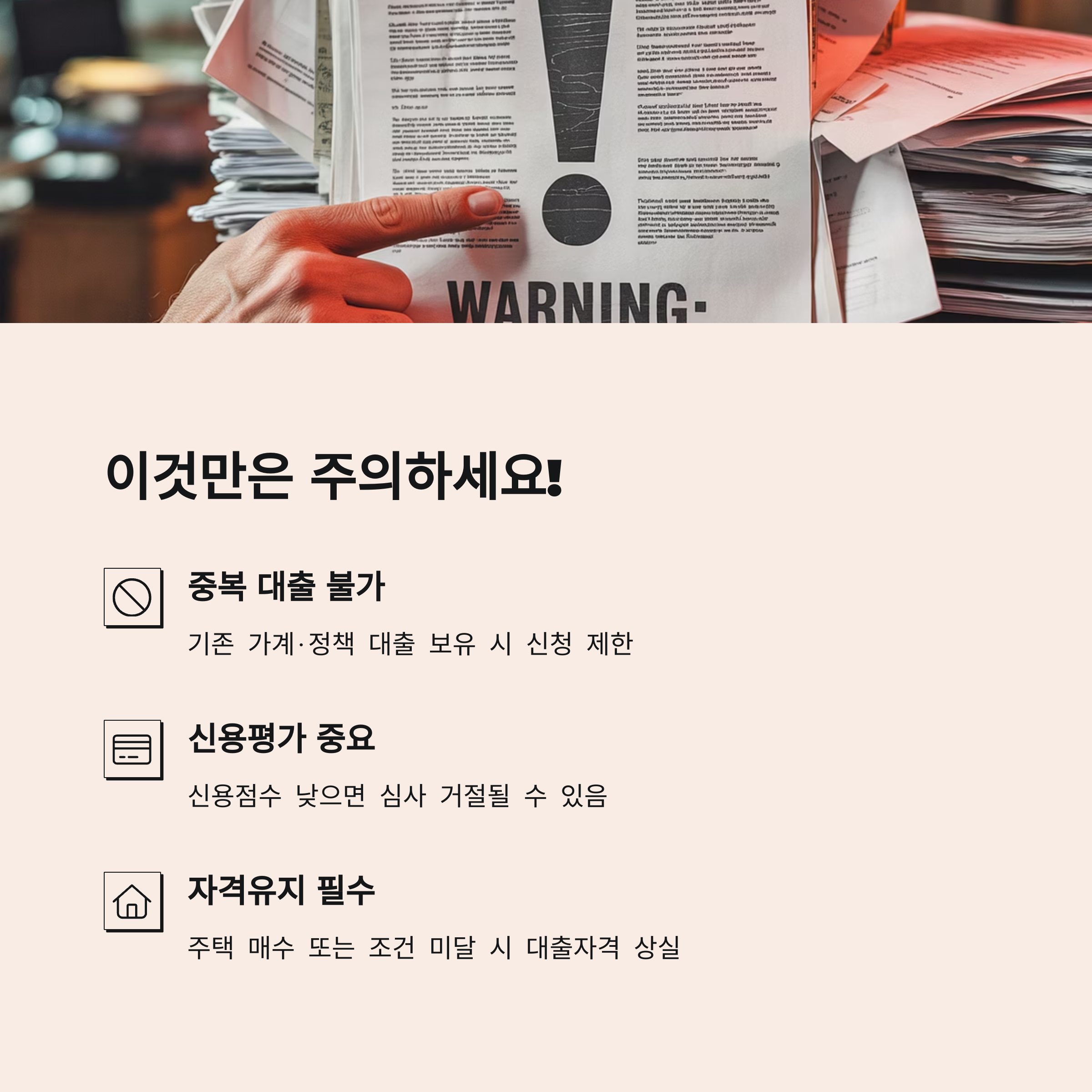 유의사항 팁 정리