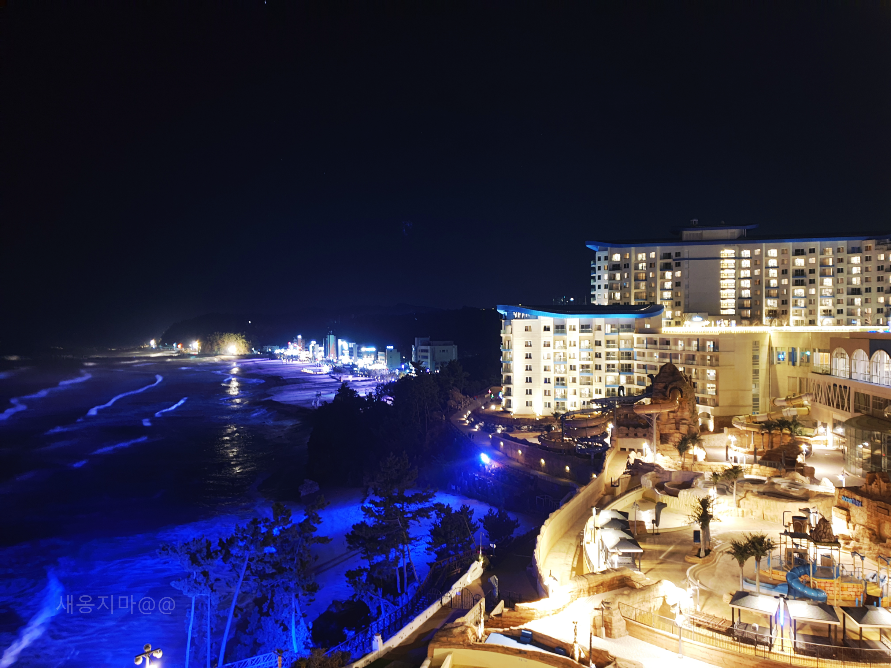 삼척-sol-beach-야경-파노라마