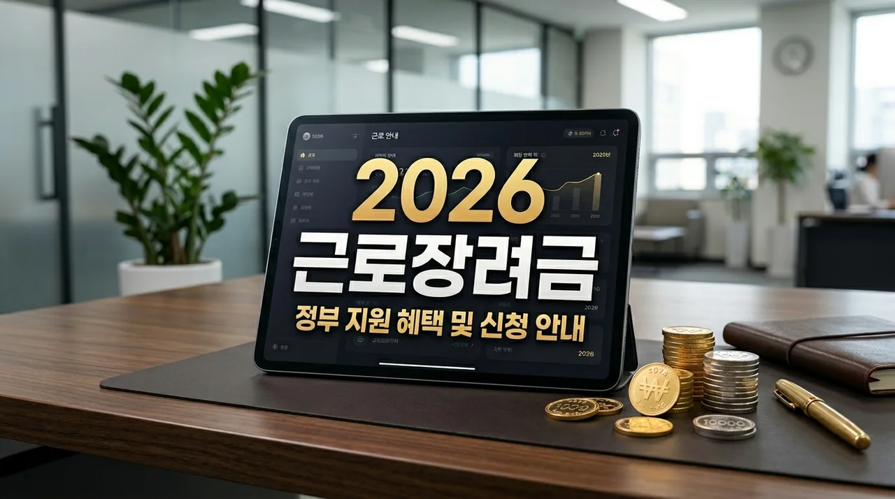 2026 근로장려금 신청 조건 지급일 신청방법 대상자 총정리