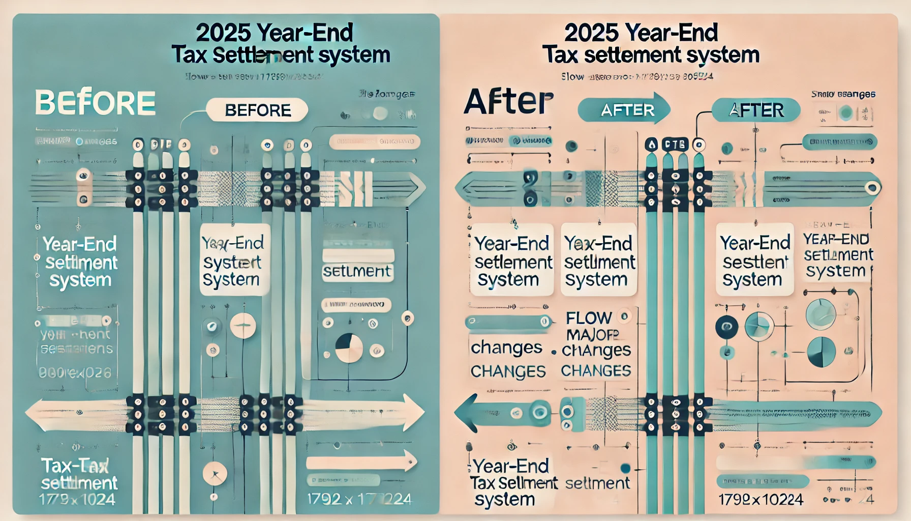 "연말정산 변경사항 비교표"